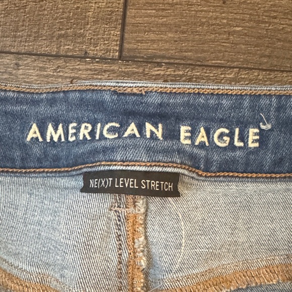 American Eagle Outfitters Medium Blue Jeggings - Picture 2 of 5